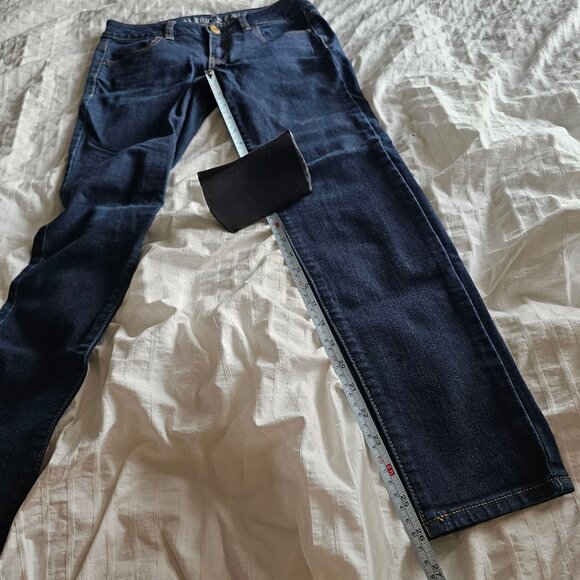American Eagle Super Stretch Jeggings - 2014 - Dark Wash - Sz 0 Short - Picture 13 of 15